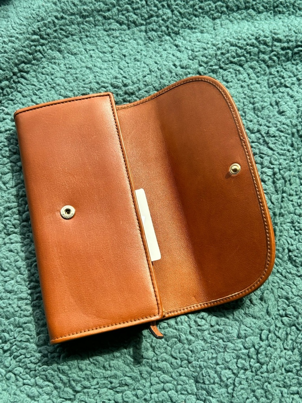 NWT Authentic Gucci Smooth Calf Leather 1970 GG Flap Clutch Wallet Girgeous! - Picture 6 of 8